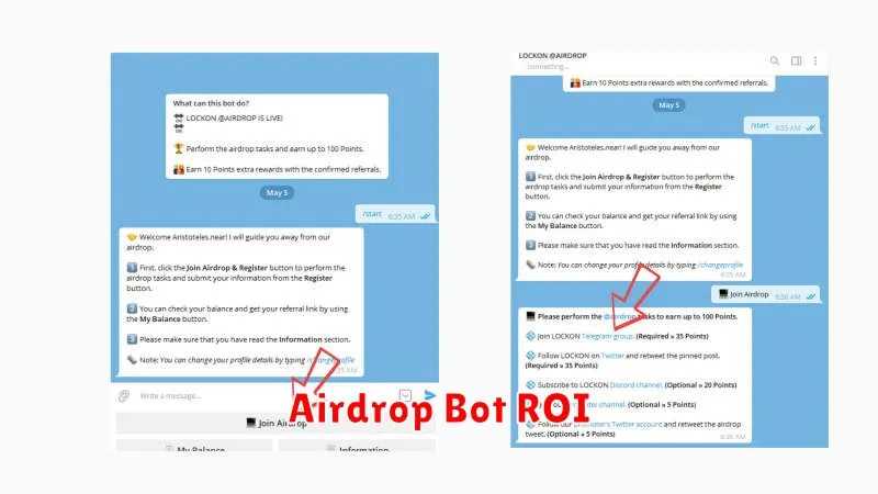 Airdrop Bot ROI