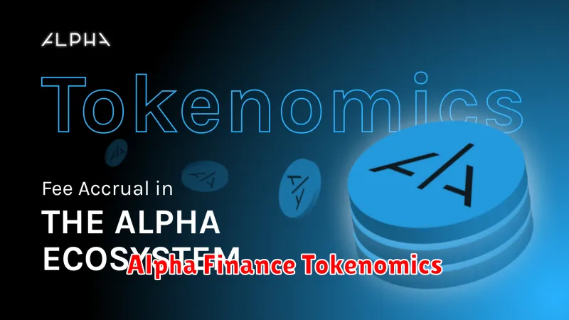 Alpha Finance Tokenomics