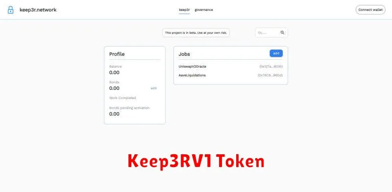 Keep3RV1 Token