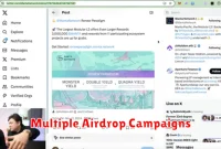 Multiple Airdrop Campaigns