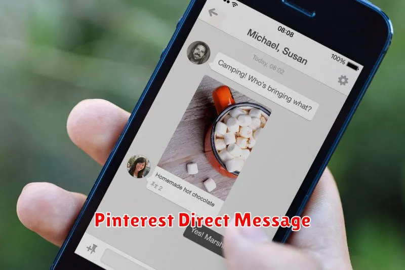 Pinterest Direct Message