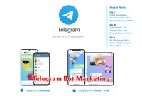 Telegram Bot Marketing