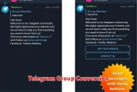 Telegram Group Conversion