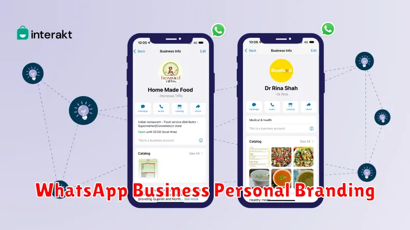 WhatsApp Business Personal Branding