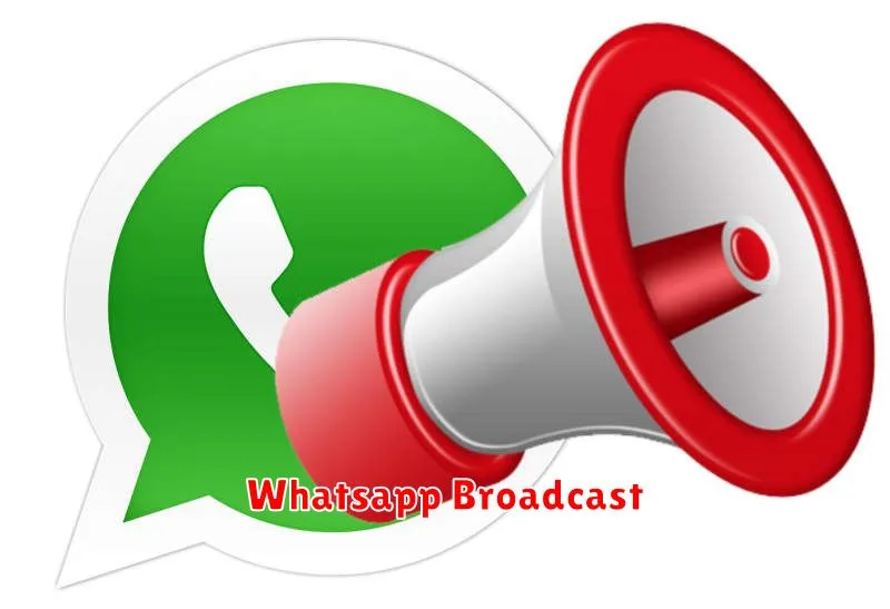 Whatsapp Broadcast