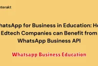 Whatsapp Business Education